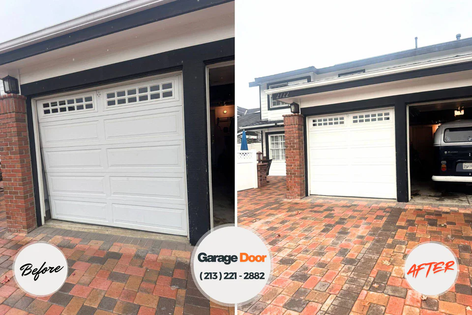 Before and after: garage door repair near me Cascade-Chipita Park